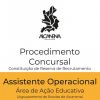 Procedimento Concursal com vista &agrave; Constitui&ccedil;&atilde;o de Reserva de Recrutamento para 20 Postos de Trabalho da Carreira e Categoria de Assistente Operacional &ndash; &aacute;rea A&ccedil;&atilde;o Educativa Apresenta&ccedil;&atilde;o de Candidaturas decorre at&eacute; 4 de maio de 2026