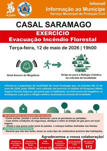 Exercicio-Evacua&ccedil;&atilde;o inc&ecirc;ndio Florestal